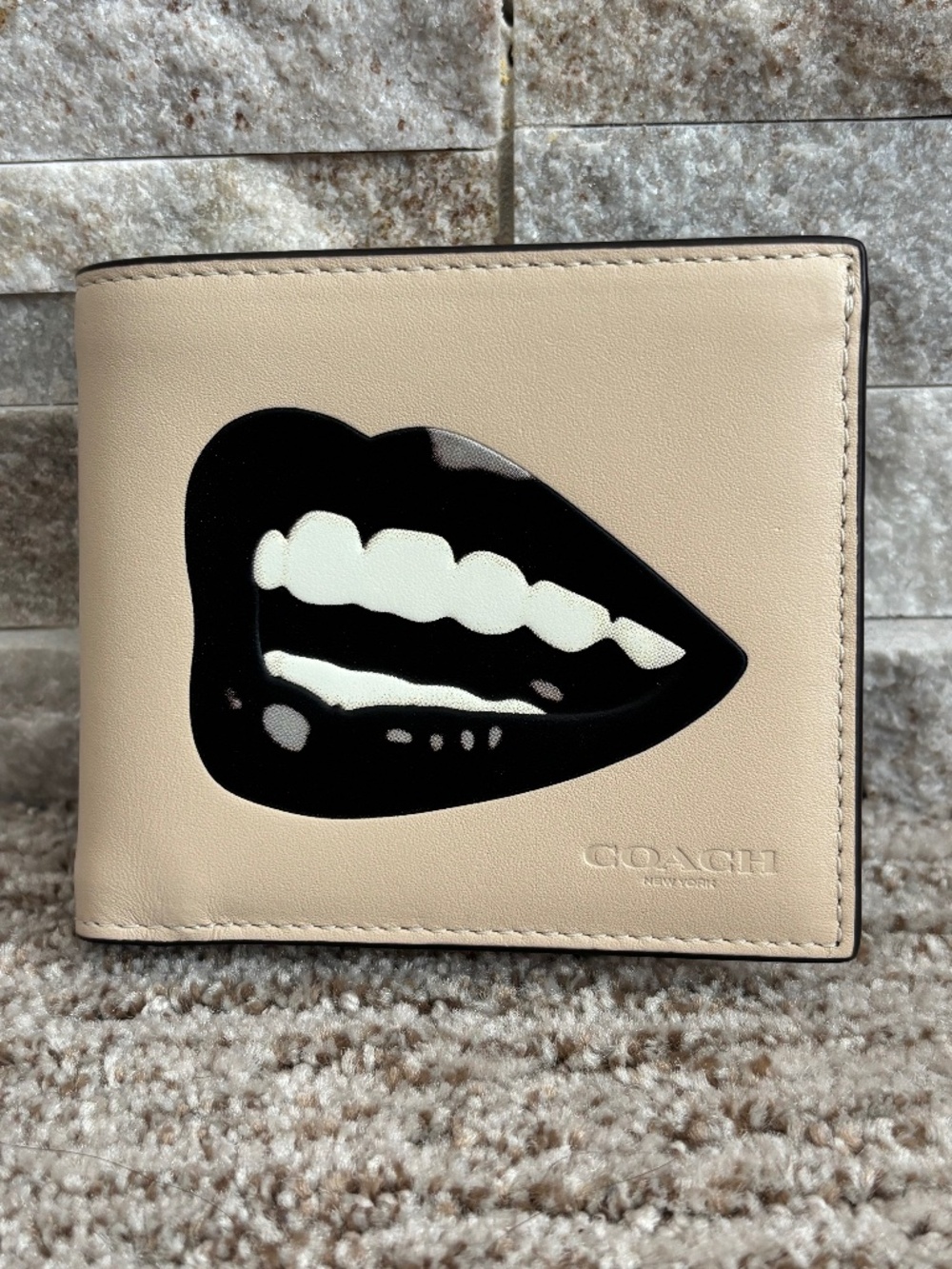 Coach x Tom Wesselmann Men’s Double Billfold Wallet - Rare